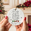 Custom Name Our Memories Are Countless Friendship Ceramic Ornament TH10 171399
