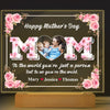 Mom, To Me You're The Wold Custom Photo Acrylic Plaque LED Night Light Mothers Day Gift For Mom CH07 895276