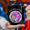 Charlie Kirk - Live Free Or Die Black Mug HO82 65794
