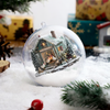 Personalized Chicken Farm Christmas 3D Ball Ornament For Farmhouse LM32 897115