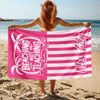 Personalized Beaching Not Teaching Towel, Funny Teacher Summer Beach Towel CH07 911400