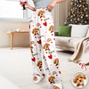 Custom Cute Dog Face Lovely Pattern Christmas Sweatpants For Dog Lovers LM32 895727