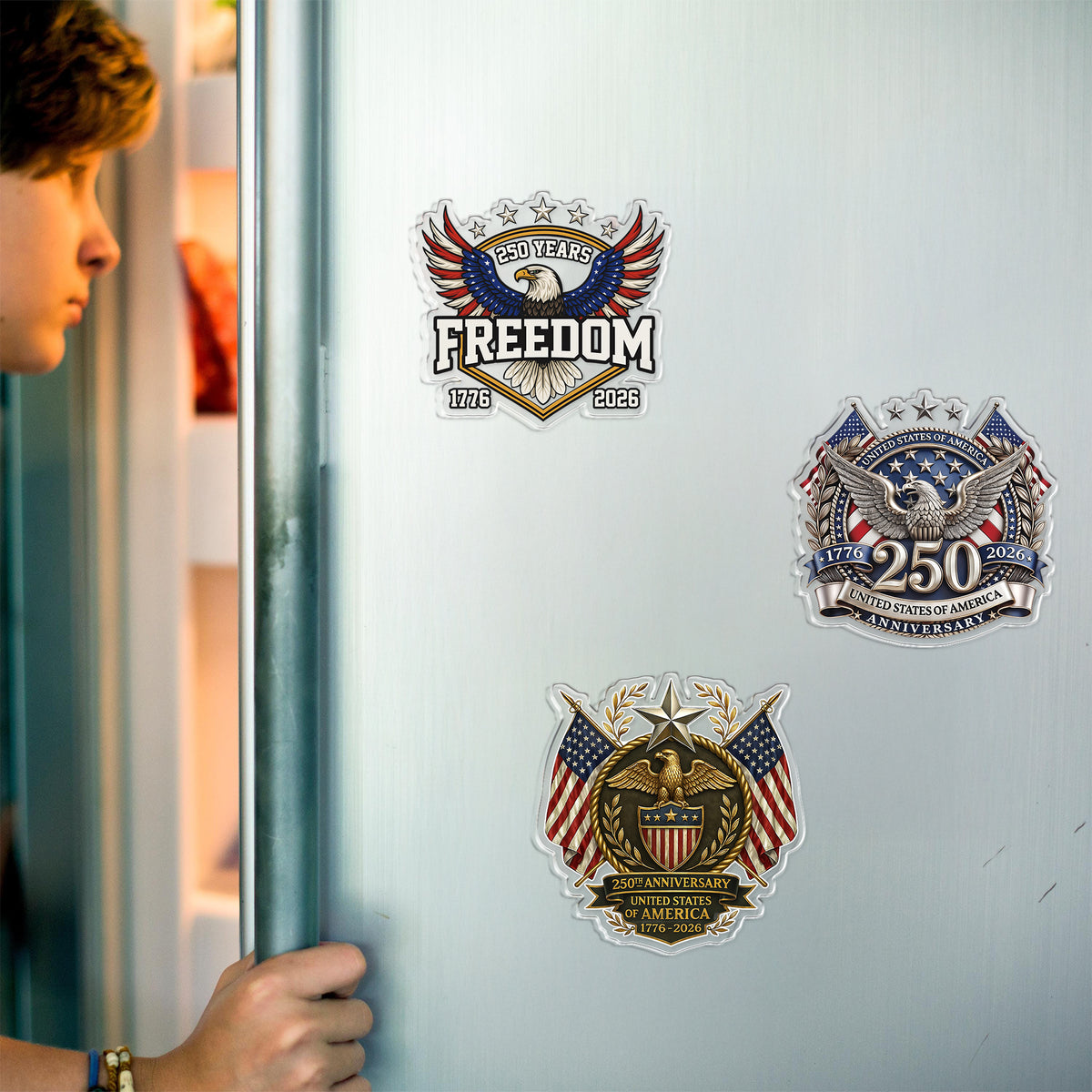 250th Anniversary United States Of America Acrylic Magnet HA75 920418