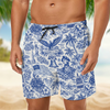 America 250 1776-2026 Toile De Jouy Style Beach Short TH10 169341