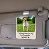 Custom Pet Photo Memorial Car Visor Clip Gift For Pet Lovers TH10 898111