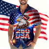 Personalized Name America 250 Eagle Patriotic Hawaii Shirt HA75 921008