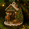 Custom Name Horse Farm Wood Ornament – Christmas Gifts for Women & Men LM32 895613