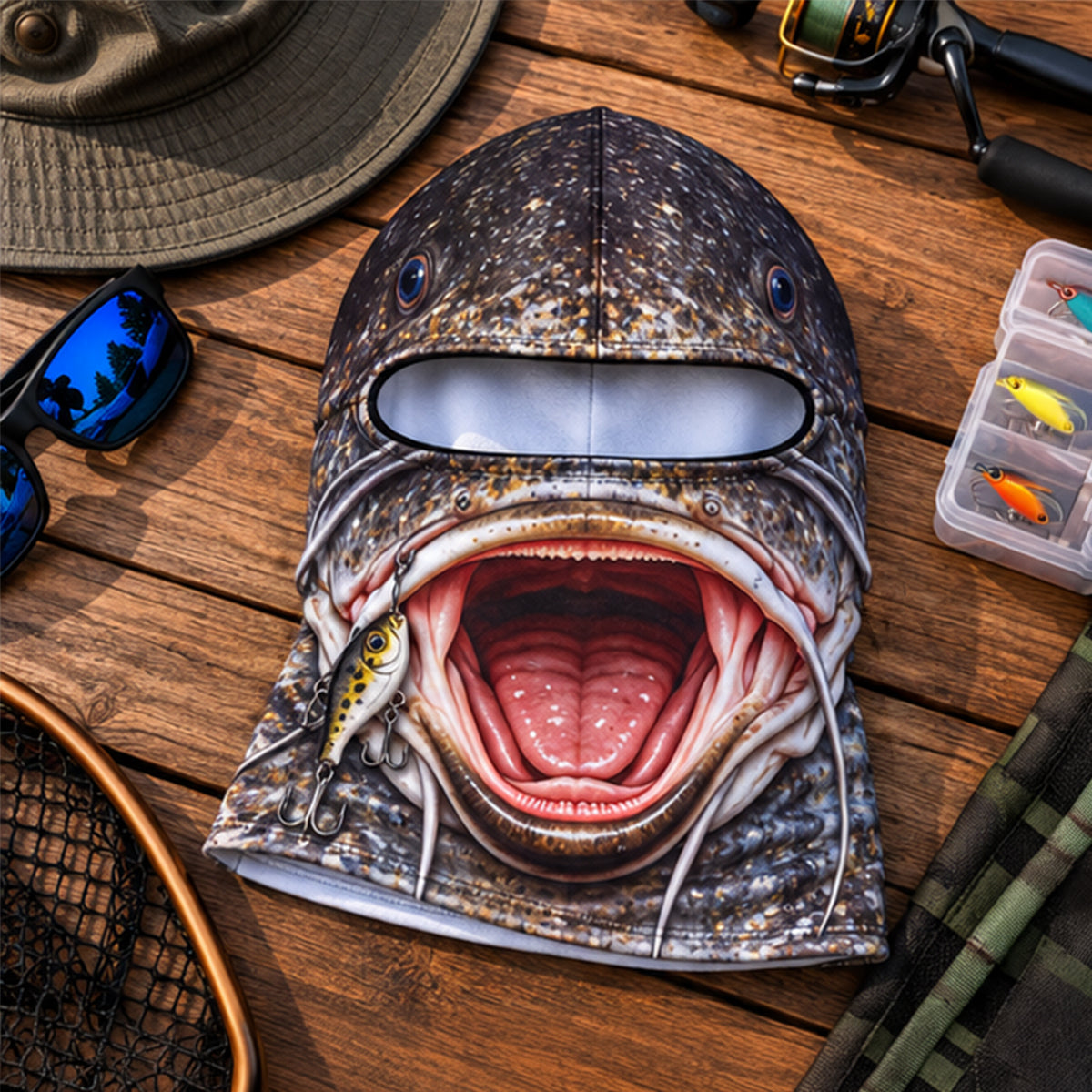 Funny Catfish Mask For Fishing Lovers HO82 904026