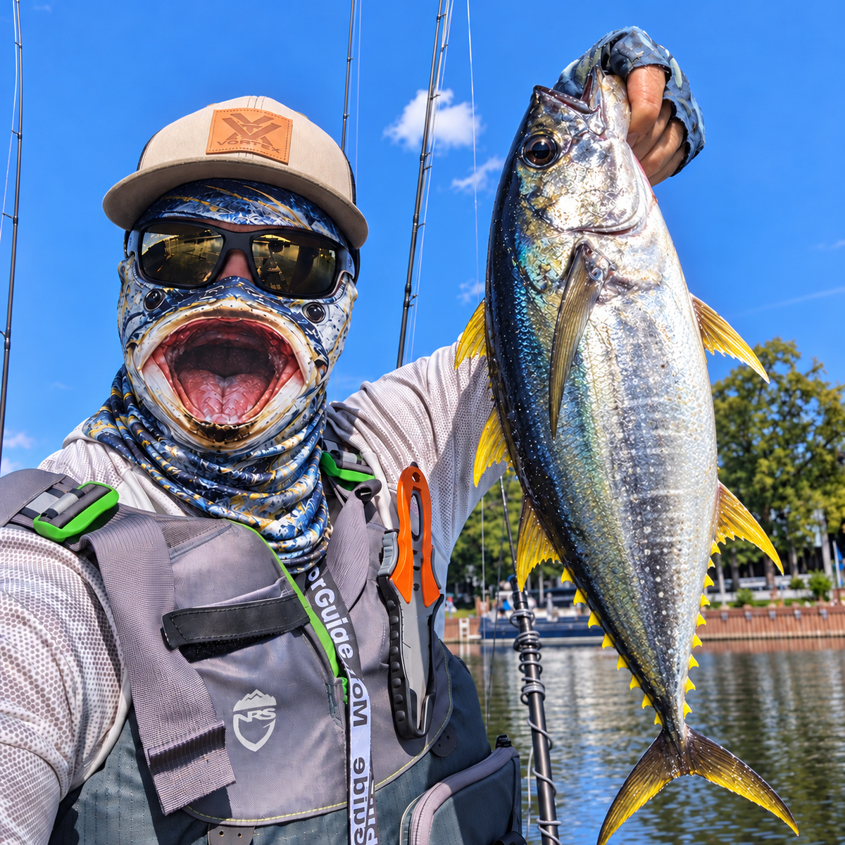 Funny Tuna Mask For Fishing Lovers HO82 904040