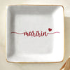 Custom Couple Initial Jewelry Dish Wedding Gift for Bride & Groom, Anniversary Keepsake Gift LM32 669899