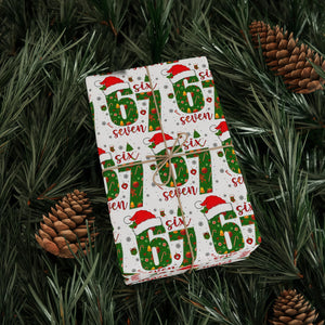 67 Christmas Wrapping Paper 67 Meme Funny Christmas Gift Wrap for Kids CH07 895332