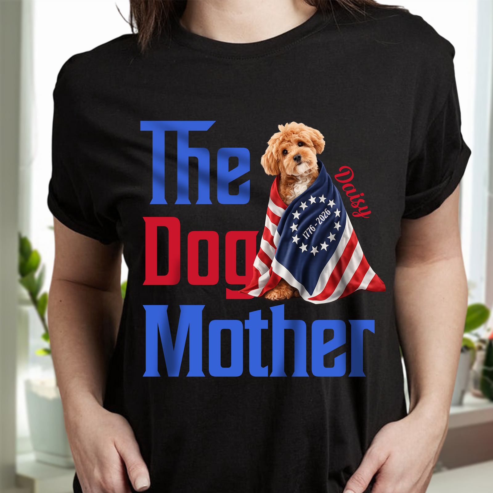 Personalized The Dogmother, Dogfather With 250th USA Anniversary Shirt HO82 901218