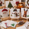 DIY Christmas Santa Sea Glass Mosaic Art Kit, Holiday Decor Gift LM32 670409
