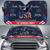 Custom Family Name Faith, Family & Freedom America 250 Years Patriotic Car Sunshade LM32 897767