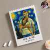 Custom Photo I Love You Van Gogh Art Anniversary Gifts Building Brick Block TH10 170273