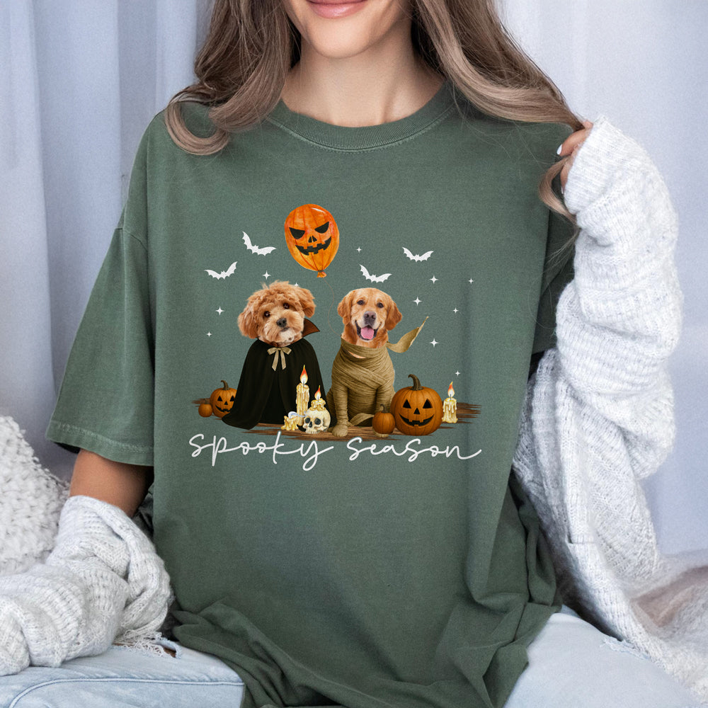 Custom Photo Spoky Season Comfort Shirt For Halloween TH10 896129
