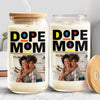 Custom Photo Dope Black Mom Glass Can Mother's Day Gift CH07 895488