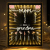 Custom Kids Names First Mom Now Grandma Infinity Mirror Light Box Personalized Mother's Day Gift HO82 901954