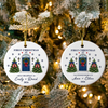 Personalized First Christmas At New Home Christmas Ceramic Ornament HA75 919272