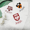 Personalized College Logo Graduation Napkins - Class of 2026 Party Beverage Cocktail Napkins LM32 899825