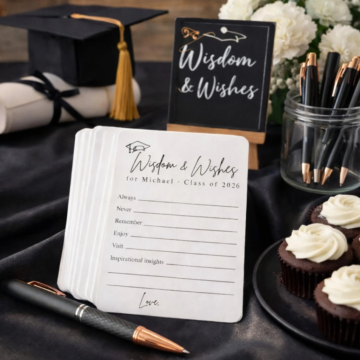 Wisdom & Wishes Printed Graduation Advice Cards HO82 902230