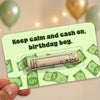 Personalized Happy Birthday Money Holder Card, Creative Cash Gift for Family & Friends LM32 669713