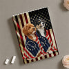 Custom Dog Photo American Patriot Building Block HA75 920522