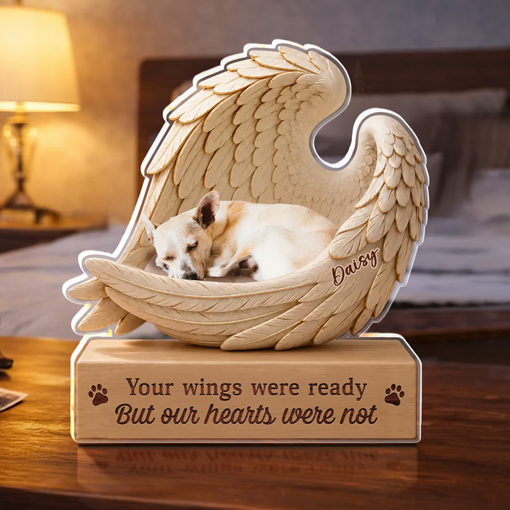 Custom Photo Memorial Sympathy Acrylic Block Plaque Gifts For Dogs, Cats Lover LM32 669643