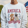 Custom Dog Photo America 250th Anniversary Eagle Bright Shirt LM32 895237