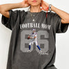 Personalized Vintage Photo Football Mom, Sport Mom Comfort Shirt HA75 921594