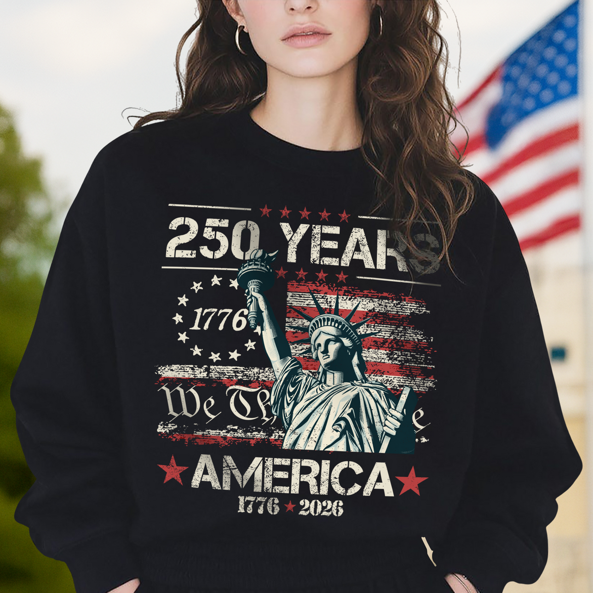 Celebrate Our America 250th Anniversary We The People Dark Shirt CH07 896688