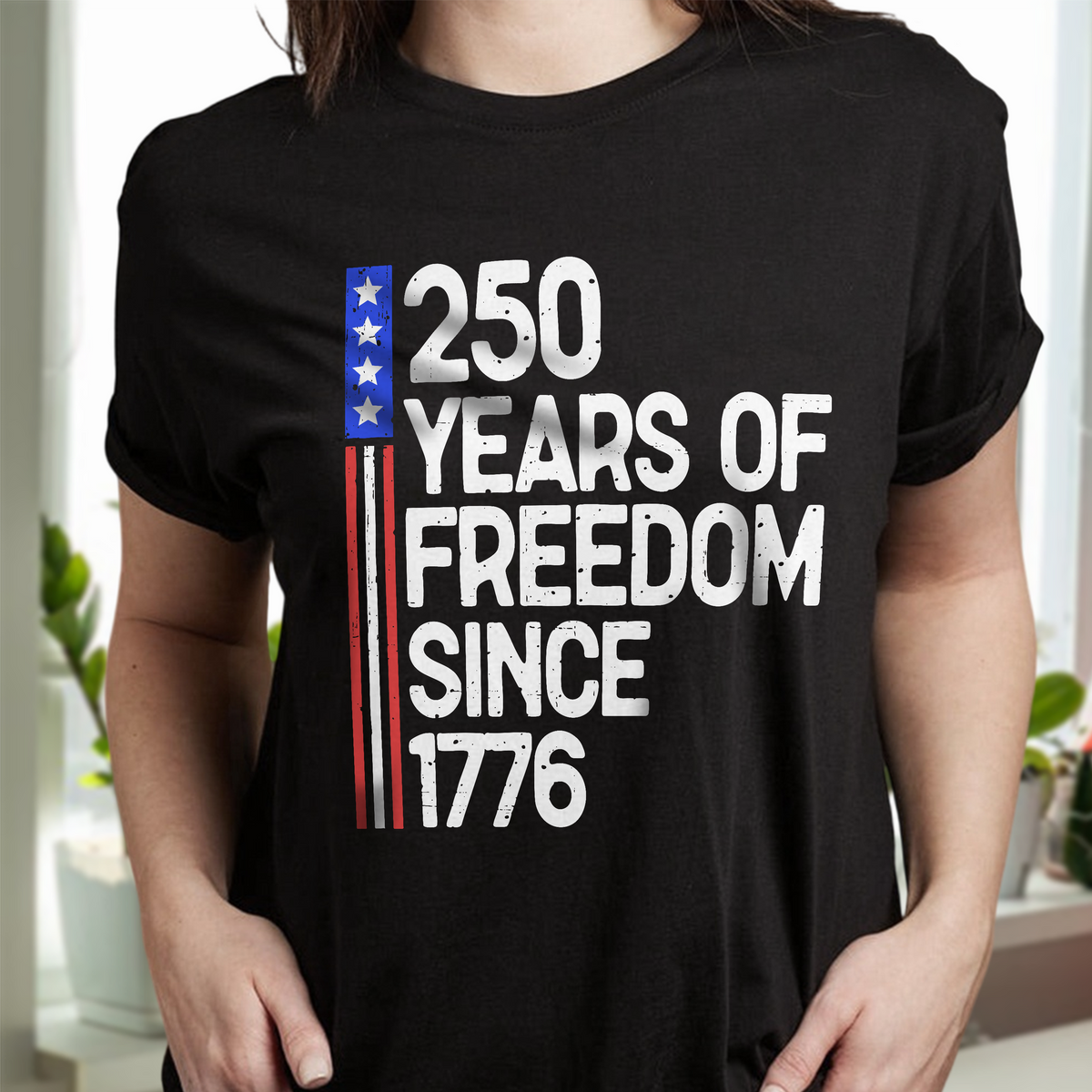 250 Years Of Freedom 250th Birthday America Flag 4th Of July Dark Shirt HO82 894800