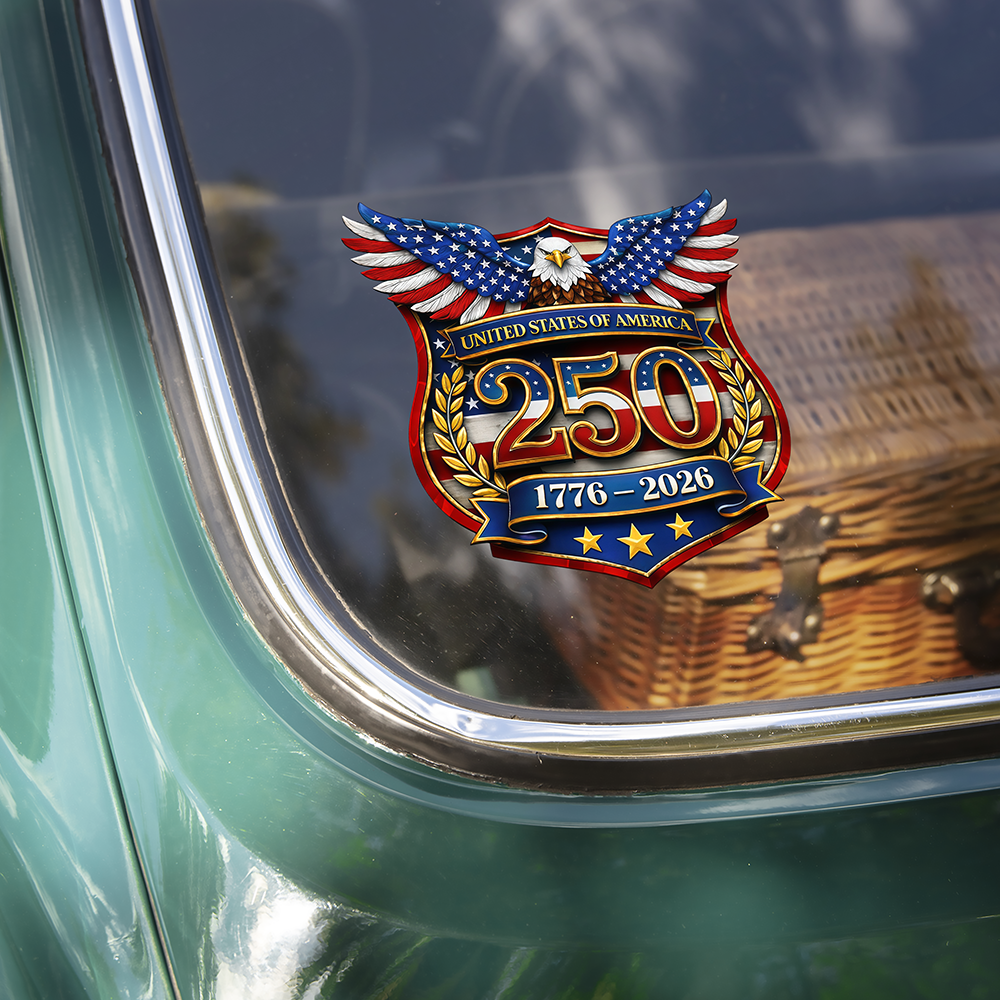 250th Anniversary of USA Car Window Decal Sticker CH07 911086