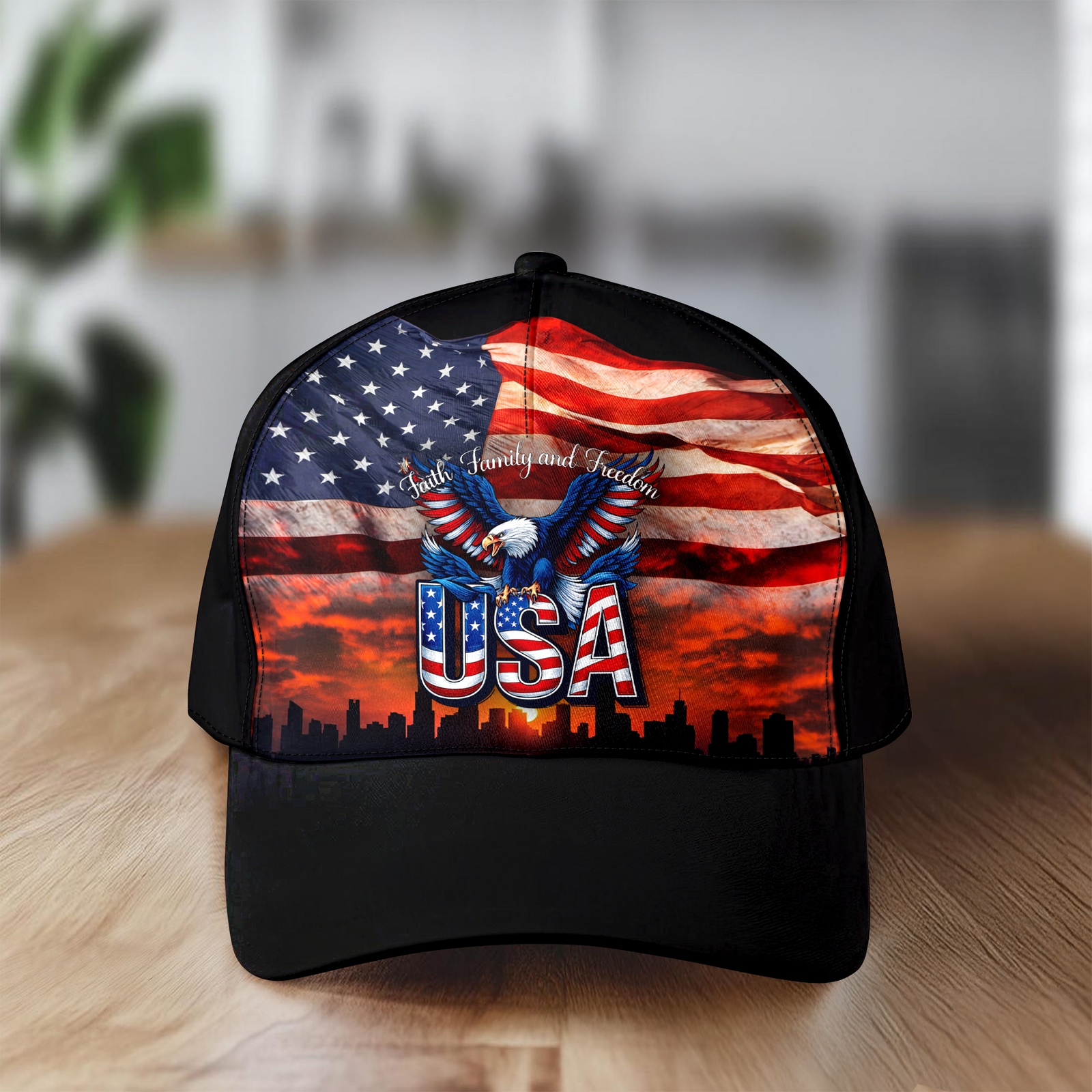 Faith Family Freedom Classic Cap USA 250th Anniversary Cap CH07 895572