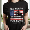250 Years USA 250th Anniversary America Celebration Dark Shirt CH07 896696