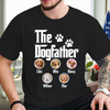 Custom Photo The Dogfather Dark Shirt For Dad TH10 892911