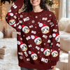 Custom Funny Cat Photo Christmas Ugly Sweater Personalized Gift For Cat Lover CH07 899570