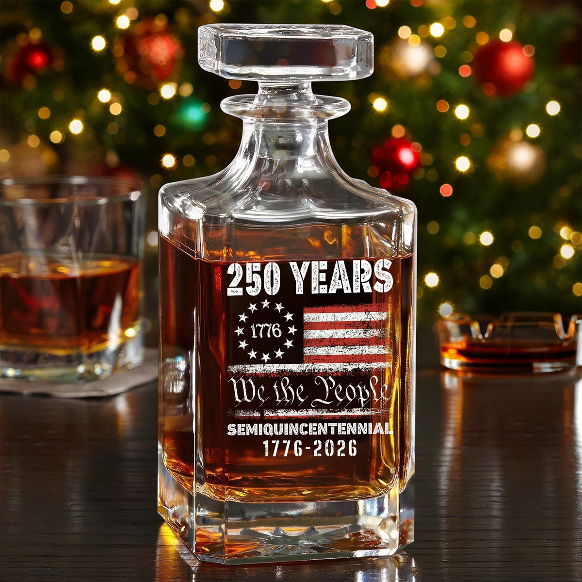 Celebrate Our America 250th Anniversary United States Semiquincentennial Decanter HA75 897412