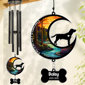 If Love Could Have Saved You, You Could Lived Forever Personalized Dog Memorial Acrylic Wind Chimes CH07 896318