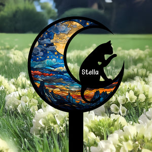 Lost The Cat Memorial Garden Stake TH10 892841