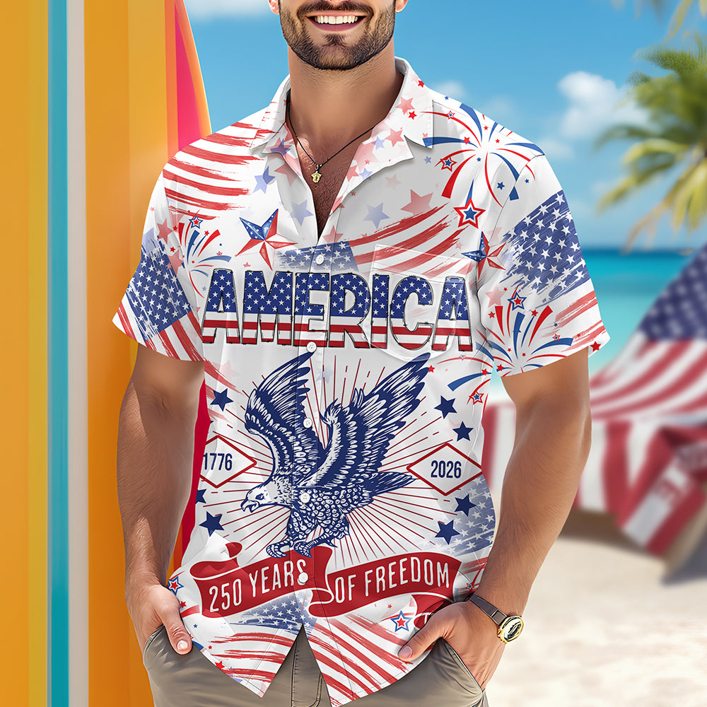 America 250 Years Of Freedom Hawaiian Shirt TH10 894931