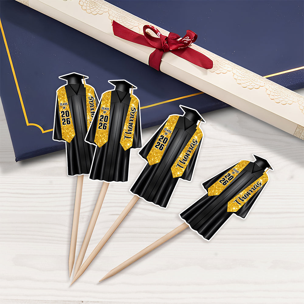 Personalized Graduation Class of 2026  Decoration Cupcake Toppers HO82 901336