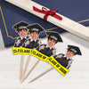 Custom Funny Face Class of 2026 Cupcake Toppers, Personalized Photo Graduation Party Favors LM32 899423