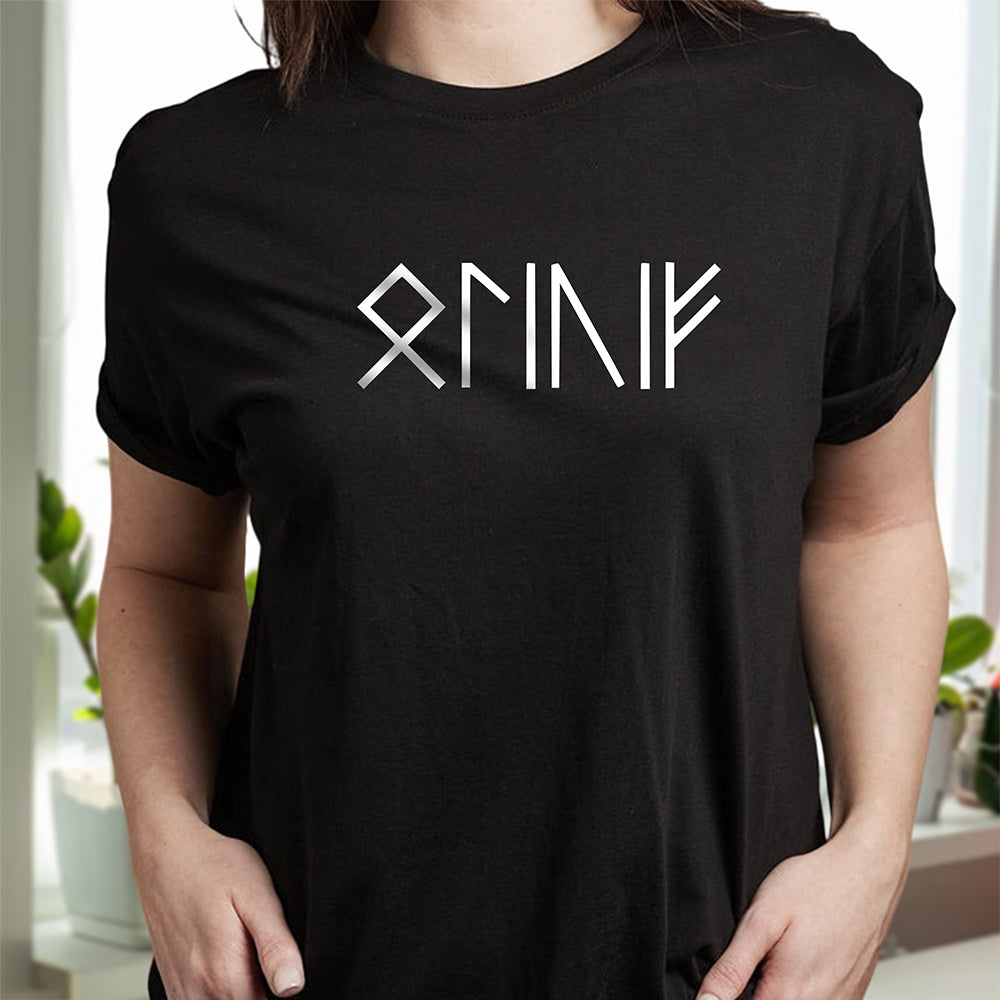 Personalized Name In Runes Viking Dark Shirt Gift For Family HO82 900932