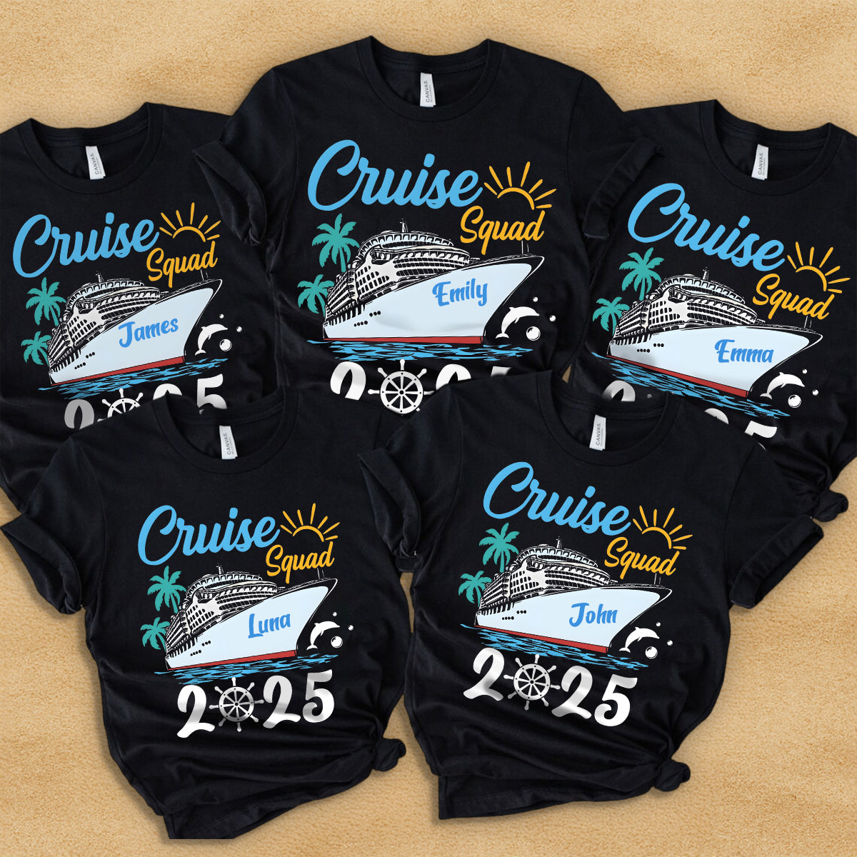 Custom Cruise Squad 2025 Funny Group Matching Family Shirt HO82 894876