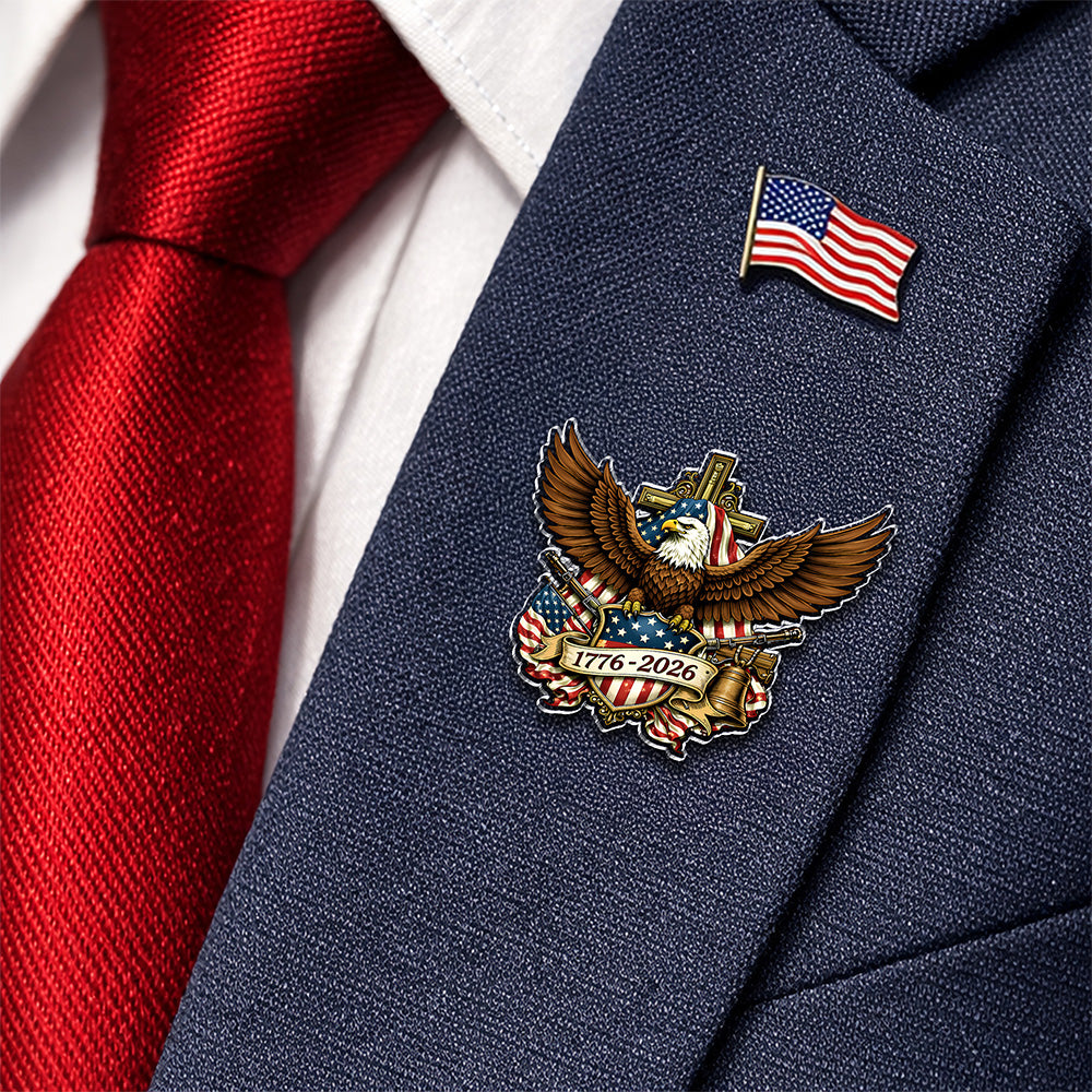 Personalized 250th Anniversary 1776-2026 Acrylic Pin CH07 911054