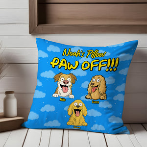 Personalized Time To Paw Off Funny Dog Pillow For Dog Lovers LM32 893377