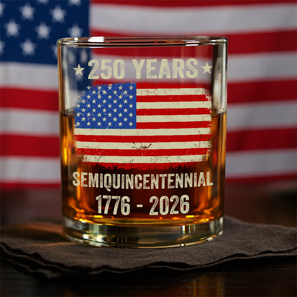 Celebrate 250th Anniversary United States Semiquincentennial Whiskey Glass HO82 894774