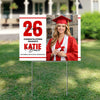 Custom Photo Class of 2026 Graduation Yard Sign Congrats Graduate Party Decor LM32 899363