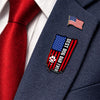 Best Dog Dad Ever Paw American Flag Acrylic Pin TH10 169383